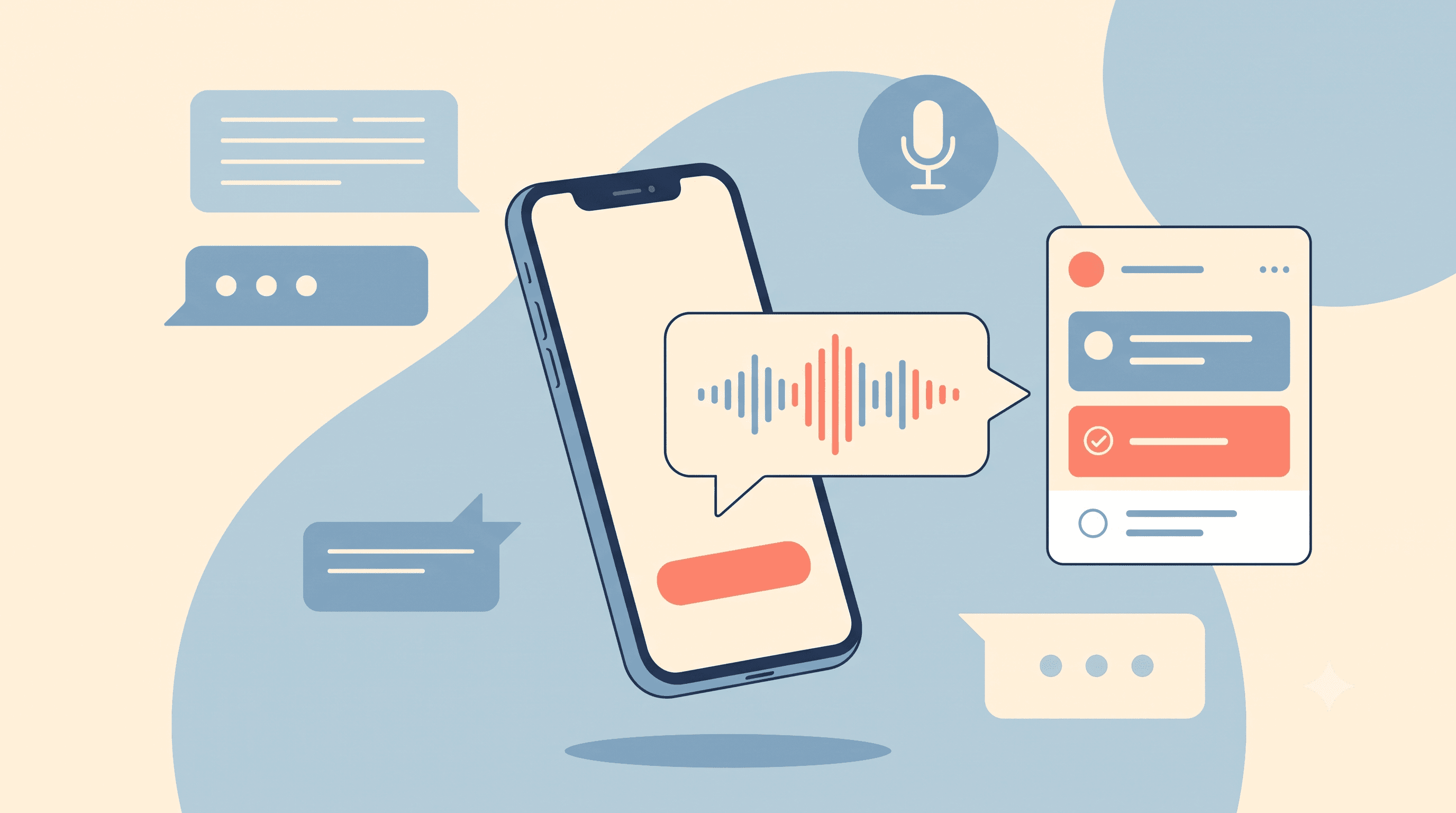 WhatsApp and voice notes becoming organized tasks